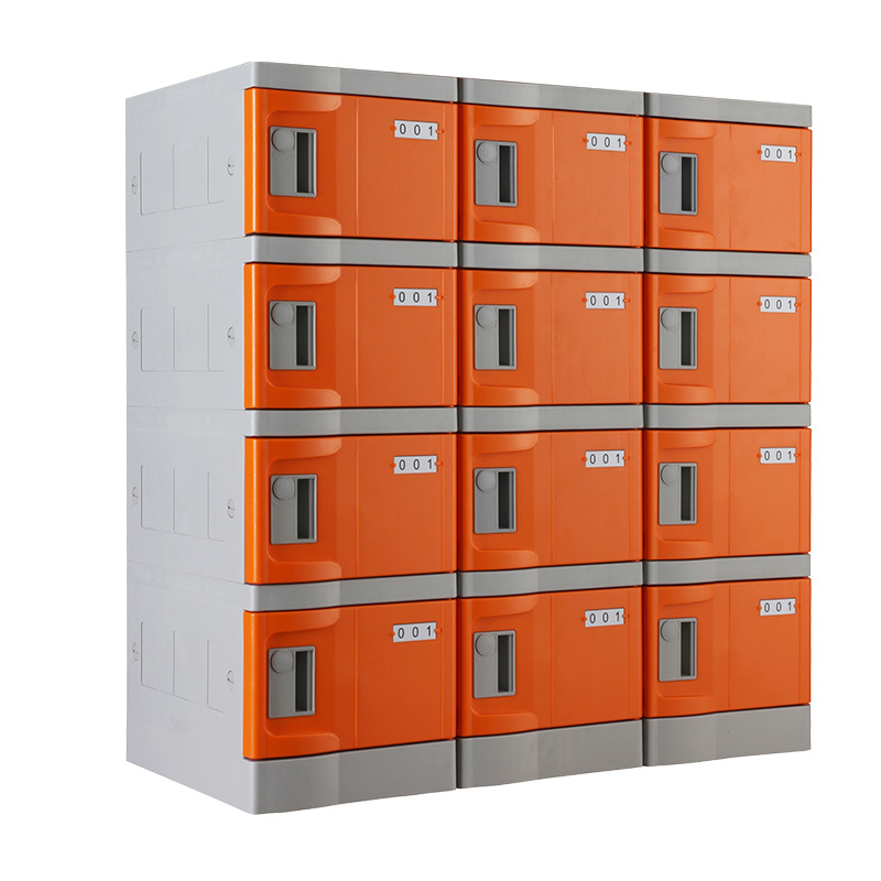 Plastic Lockers, Mini, Orange Color