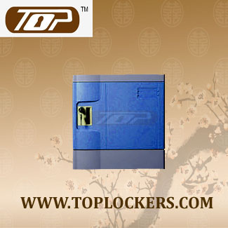 Six Tier Storage Lockers ABS Plastic, Navy Color