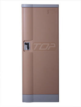 Double Tier Factory Lockers ABS Plastic, Coffee Color