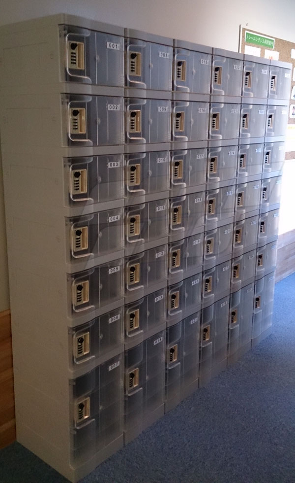 Healthcare Center Lockers in Japan